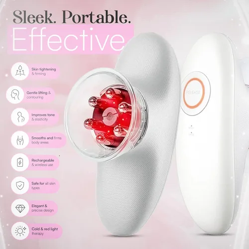 Miniatura 7 de Máquina 3 en 1 para Esculpir el Cuerpo – Masajeador Thermoslim de Celulitis con Ventosas y Terapia de Luz Roja para Vientre, Piel, Espalda, Cintura