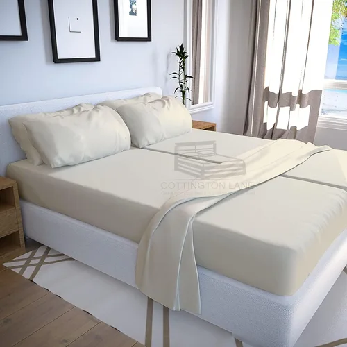 Miniatura 37 de Sábanas extra largas de tamaño individual XL para dormitorio, sábanas de microfibra súper suave, ropa de cama de lujo de hotel, sábanas de Blanco
