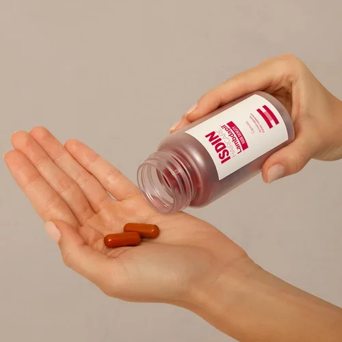 Miniatura 2 de ISDIN Lambdapil Hair Density Capsules: Cápsulas de vitaminas engrosantes del cabello para adelgazar el cabello
