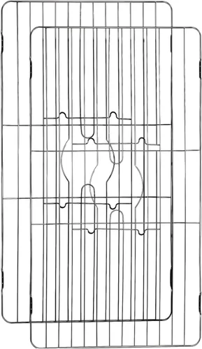 Miniatura 7 de Better Houseware Protectores de fregadero para fregadero de cocina, rejilla protectora de metal, 12 x 10.25 x 1 pulgadas, tapete negro