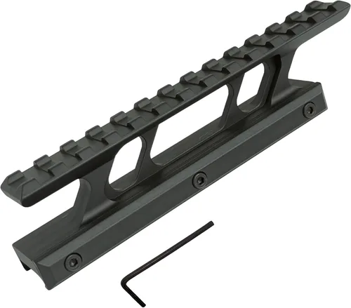 Miniatura 6 de TuFok Picatinny Riser Mount - Riel Picatinny de alto perfil de 1 pulgada para mira rojo punto alcance y óptica 4 ranuras/13 ranuras