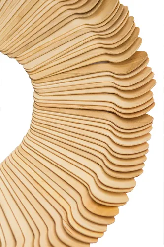 Miniatura 2 de Cuchara degustadora de madera de 4.5" - Paquete de 500