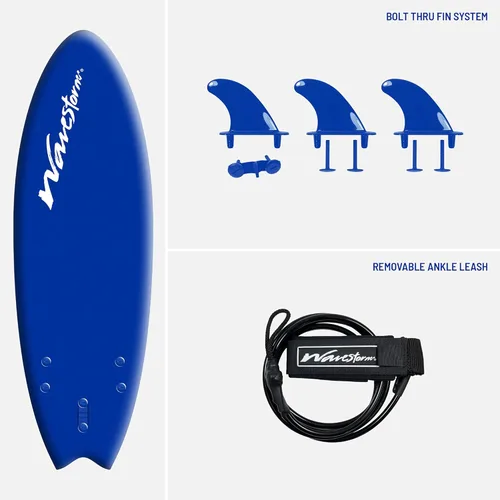 Miniatura 6 de Wavestorm - Tabla de surf de espuma de 5'6