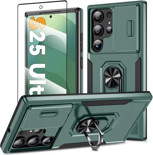 Miniatura 111 de Funda magnética para Samsung Galaxy Note 20 Ultra con soporte de anillo [con protector de pantalla] [Compatible con carga inalámbrica MagSafe] Funda