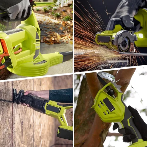 Miniatura 6 de Paquete de 2 baterías de repuesto de 8000 mAh para Ryobi 18 V 8.0 Ah compatible con batería de iones de litio Ryobi de 18 voltios P102 P103 P104