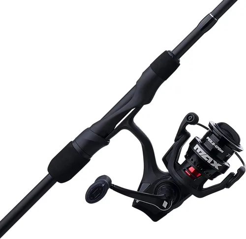 Miniatura 16 de Abu Garcia Combo de carrete giratorio y caña de pescar Max SX