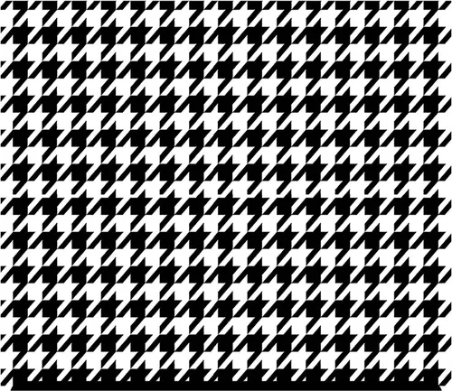 HTV con estampado de día en blanco y negro (19.66 x 36 pulgadas), pata de gallo