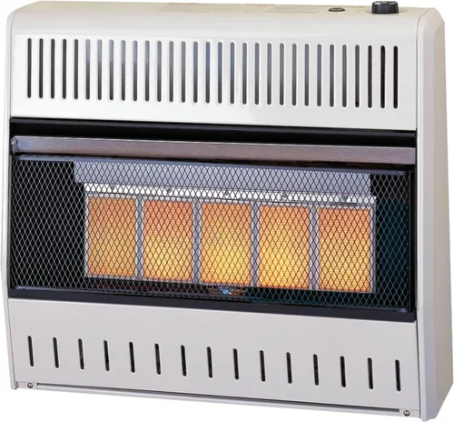 Miniatura 7 de ProCom - Calentador de placa infrarroja de gas natural sin ventilación con pies de base - 30,000 BTU, control con termostato - Modelo# MN300TPA-B