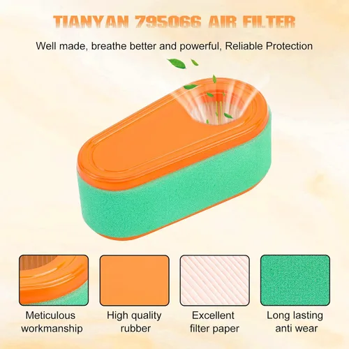 Miniatura 2 de TIANYAN 795066 796254 Reemplazo del filtro de aire para 775 775EX 800 800E 825E 850 850E 875EX 950E Series Engine HD775HW HU775AWD HU775BBC HU775H