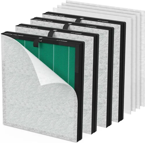 Miniatura 11 de HY4866 Filtro de repuesto de alta calidad compatible con Morento HY4866, HEAPETS P358, Westhey HY4866 y YIOU M1 purificador de filtro de aire, 2