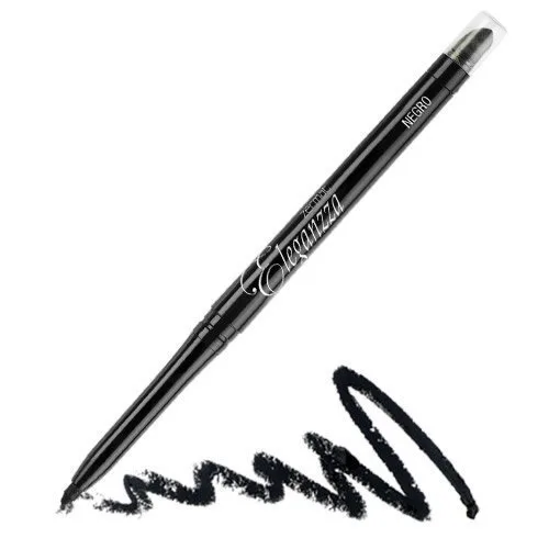 Zermat Delineador de ojos de larga duración Eleganzza, Delineador de Larga Duración (Negro)