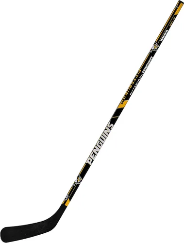 Miniatura 9 de Franklin Sports NHL Team - Palo de hockey callejero de vinilo de 48 pulgadas Pittsburgh Penguins