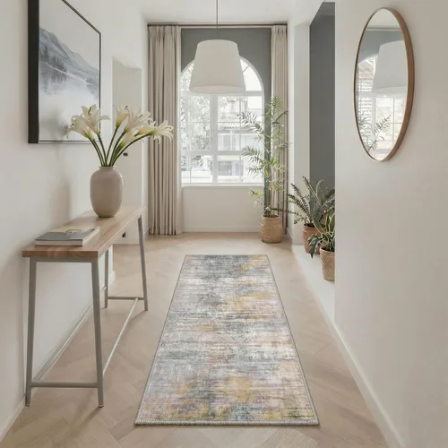 Miniatura 17 de BEIMO Alfombra de pasillo para cocina, alfombra lavable a máquina de 2 x 5 para entrada, alfombras modernas y abstractas suaves, cubierta de piso