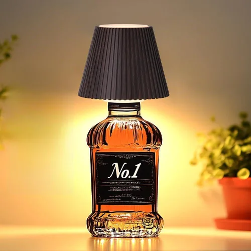 Miniatura 17 de WILIT Lámparas inalámbricas con pantalla de botella para lámparas de mesa, luces de barra de 3 niveles de brillo para bar de casa, lámpara