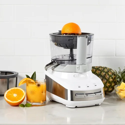 Miniatura 6 de Cuisinart FP-130 Procesador de alimentos multifuncional de 13 tazas White & Core Elements™ Centro de exprimir para procesadores de alimentos