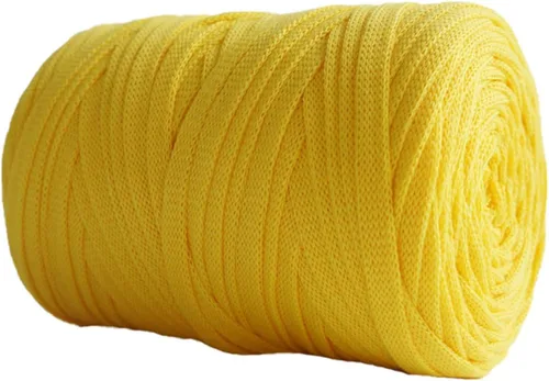 Miniatura 12 de 1 Uds. 8.82 oz 8.1 oz Soild Color Fancy Hilos DIY Bolsa Bolso Alfombra Cojín Algodón Tela Camiseta Hilo Tejer Hilo de Crochet Cesta de Cueva