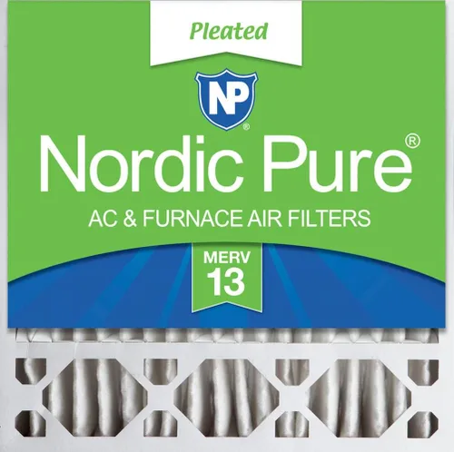 Miniatura 11 de Nordic Pure 20 x 20 x 5 (19_5/8 x 19_7/8 x 4_3/8) Honeywell/Lennox MERV 12 filtros de aire de repuesto, 2
