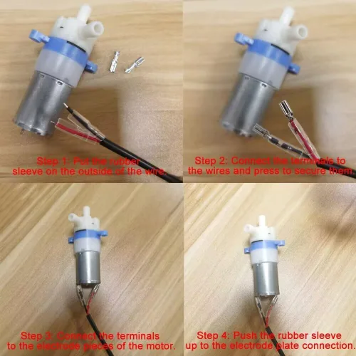 Miniatura 5 de BRINGSMART Bomba de agua mini de grado alimenticio 12V con manguera 11GPH autocebante DC Bomba de diafragma de transferencia de agua fresca