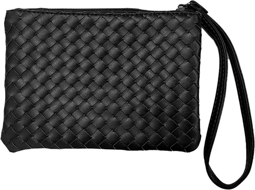 Bolso Hobo de cuero tejido con bolso para mujer, bolso de hombro con asa superior, bolsas de mano para mujer, bolso suave de gran capacidad