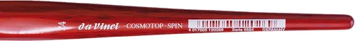 Miniatura 274 de da Vinci Watercolor Series 5580 CosmoTop Spin Pincel de Pintura, Redondo Sintético con Mango Rojo