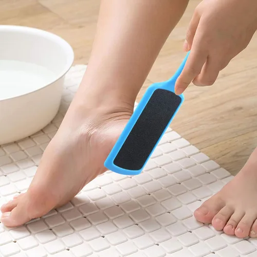 Miniatura 3 de Fu Store Limas de pedicura para pies y callos con raspador de pies de doble cara para piel muerta, limpiador profesional para pies (paquete de 6)