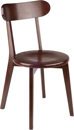Miniatura 4 de Winsome Pauline - Juego de 2 sillas (nogal, 17.32x18.96x31.59)