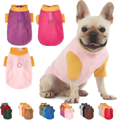 Miniatura 11 de FabriCastle Suéteres pequeños para perros, paquete de 3 prendas para perros y gatos, chaquetas suaves y cálidas para perros XXS XS S y S, disfraces