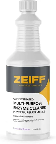 Miniatura 23 de Zeiff Limpiador enzimático probiótico multiusos de grado profesional, potente fórmula de limpieza y eliminación de olores para superficies