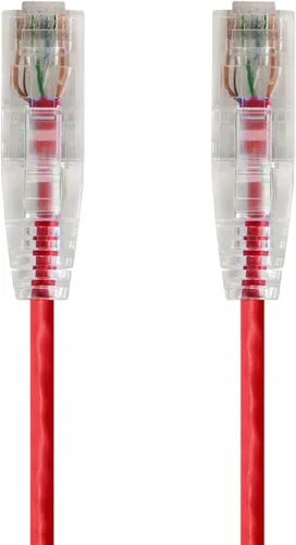 Miniatura 22 de Monoprice - Cable de conexión Ethernet Cat6 14 pies, gris, nivel de componente, UTP 28AWG 550 MHz, cable de cobre desnudo puro, sin enganches, RJ45