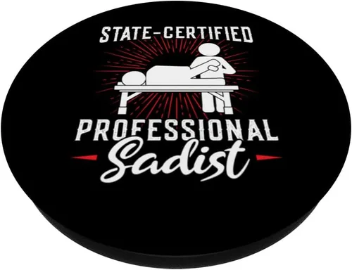 Miniatura 2 de Masaje sádico profesional certificado por el estado PopSockets Intercambiable PopGrip