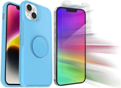 Miniatura 10 de OtterBox Paquete para iPhone 14 Plus (solamente): - Funda transparente de la serie Otter + Pop Symmetry - Transparente - con protector de pantalla