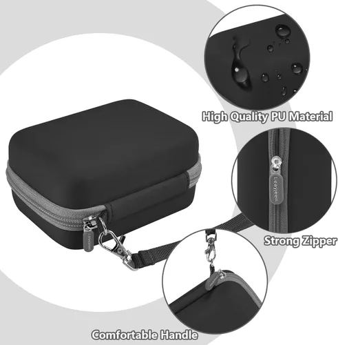 Miniatura 4 de Leayjeen Funda para cámara digital compatible con cámara digital CAMKORY/KODAK PIXPRO FZ45/FZ55/Canon PowerShot ELPH 180/Sony DSCW800/FHD 1080P 44MP