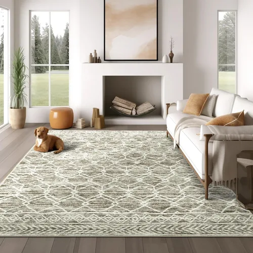 Miniatura 85 de jinchan Alfombra marroquí de pasillo 2x10 para pasillo - Alfombra de pasillo para cocina bohemia lavable a máquina, alfombra moderna suave, Boho