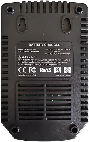 Miniatura 6 de Cargador de batería de repuesto de 40 V 2 A compatible con Greenworks 40 V batería de iones de litio 29482 29462 29472 2901319 2938302 BAF702 L-300