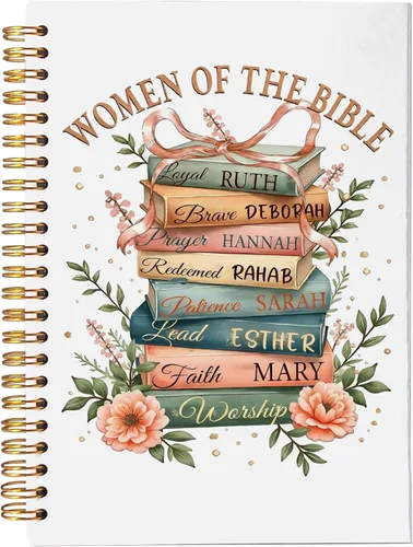 Miniatura 37 de VNWEK Escritura de la Biblia Mateo 5:3-16 Bendito es el pobre en espíritu Huellas de Dios Cuaderno de espiral con diario de 5.5 x 8.3 pulgadas