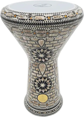 Miniatura 2 de El modelo Gawharet El Fan Darbuka Doumbek NG 2.0 de 17.5 pulgadas (negro palas)