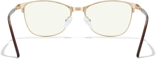 Miniatura 4 de MERRY'S Gafas de lectura para mujer, lentes de bloqueo de luz azul para mujer, anteojos de lectura para computadora Rojo-2.047 in