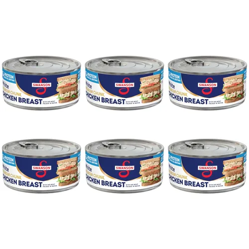 Miniatura 14 de SWANSON S Ajo y Hierbas Pollo Blanco en Trozos Totalmente Cocinado, Listo para Comer, Comidas Simples Para Llevar, Bolsa de 2.6 OZ (Caja de 12)