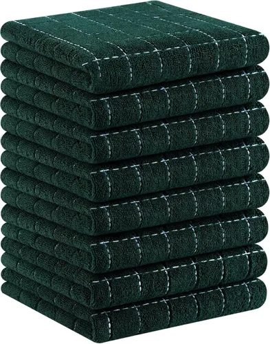 Miniatura 68 de Homaxy Paños de cocina 100% algodón de felpa, toallas de cocina ultra suaves y absorbentes para la cocina, adecuadas para secar y lavar platos