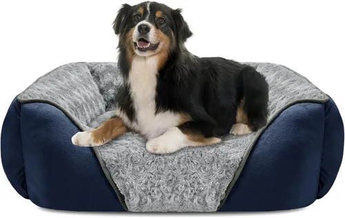 Miniatura 34 de INVENHO Cama XXL para perros grandes, medianos y pequeños, cama rectangular lavable para perro, cama ortopédica para perros, cama suave y relajante