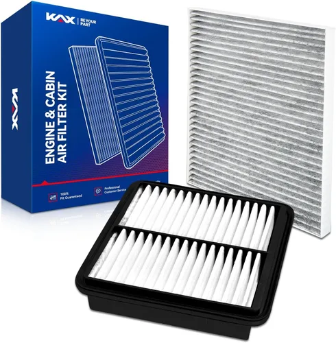 Miniatura 32 de KAX Kit de filtro de aire de motor y cabina, repuesto para Nissan Altima 2002-2006, Sentra 2000-2006, Murano 03-07, Maxima 2004-2008; INFINITI G35
