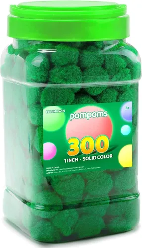 Miniatura 48 de Eppingwin 90 PCS Pompones Multicolores, Pompones Suaves de 1.5 Pulgadas para Manualidades, Colores Surtidos Pompones Grandes para Artes