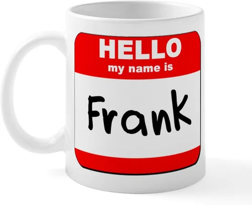 Miniatura 11 de CafePress Taza de café de cerámica con texto en inglés «Hello My Name Is Mary», de 11 oz (11.0 fl oz)