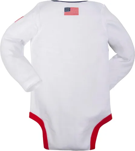 Miniatura 4 de Cnins Body deportivo para bebé, de manga larga, con temática de fútbol, unisex, para bebés de 0 a 18 meses