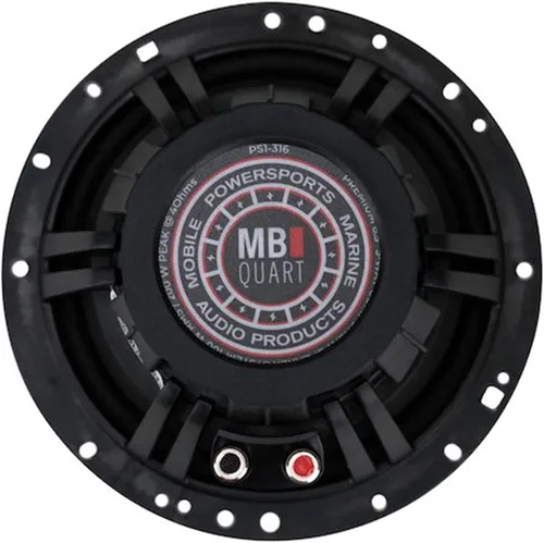 Miniatura 5 de MB Quart PS1-316 Sistema de altavoces de coche de 3 vías de alta calidad (negro, par) - Sistema de altavoces de 6.5 pulgadas, audio para automóvil