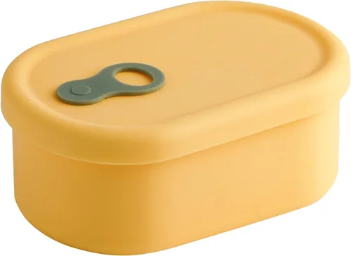 Miniatura 23 de Recipiente hermético de silicona prémium hecho en Corea con ventilación de vapor, sin BPA, a prueba de fugas, apto para microondas y congelador, 1