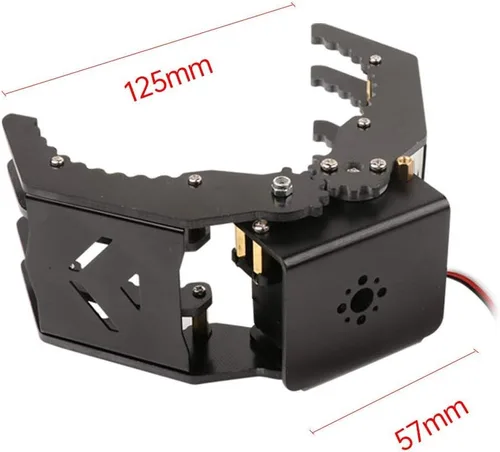 Miniatura 6 de Garra mecánica del brazo del robot/agarrador del robot agarrador (con servo)