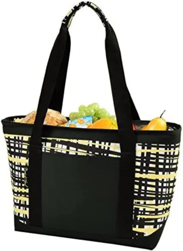 Miniatura 6 de Picnic at Ascot Bolsa térmica grande aislada a la moda, 24 latas, diseñada y aprobada por calidad en los Estados Unidos