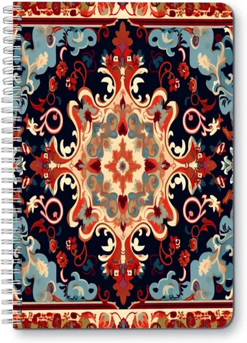 Miniatura 35 de Cuaderno de espiral, doble alambre en espiral, diario de composición escolar, suministros para la escuela y la oficina, 100 páginas, 5.71 x 8.26