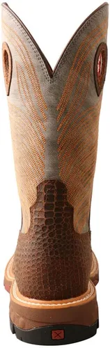 Miniatura 4 de TWISTED X Botas de trabajo occidentales con punta de aleación de 12 pulgadas para hombre con CellStretch